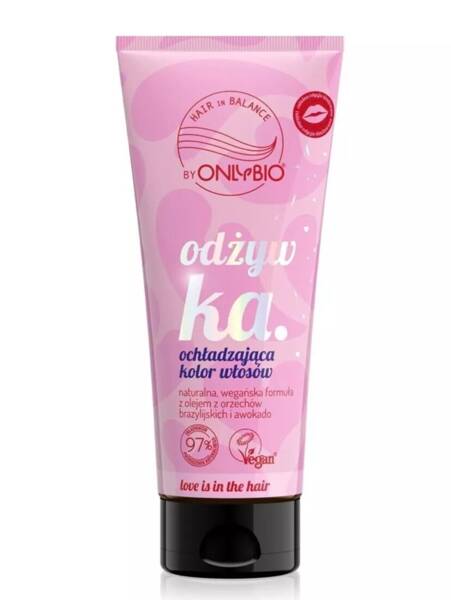 OnlyBio Hair in Balance Love is in the Hair Odżywka Ochładzająca Kolor Włosów 200ml