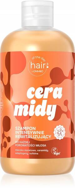 OnlyBio Hair of the Day Ceramidy Intensywnie Rewitalizujący Szampon dla każdej Porowatośći Włosów 300ml