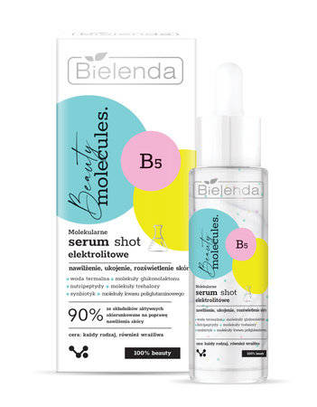 Bielenda Beauty Molecules Molekularne Serum Shot Elektrolitowe dla Każdego Rodzaju Skóry 30ml